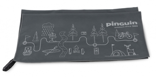 Купить Полотенце Pinguin Micro Towel Map L PNG672 в Киеве по лучшей цене с доставкой в Украине | Магазин NORTHWALL